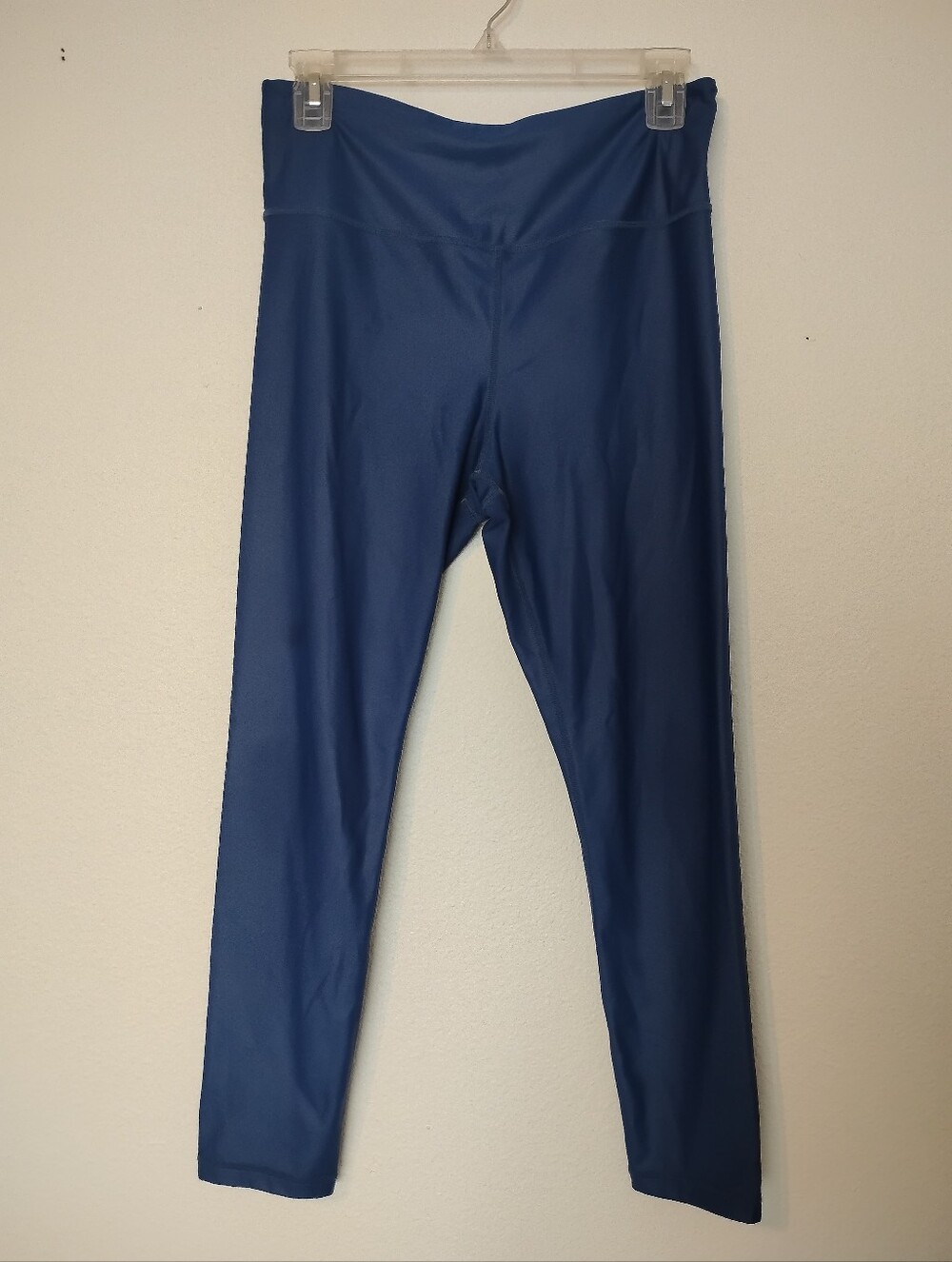 Zyia Active High Rise Blue Shimmer Leggings